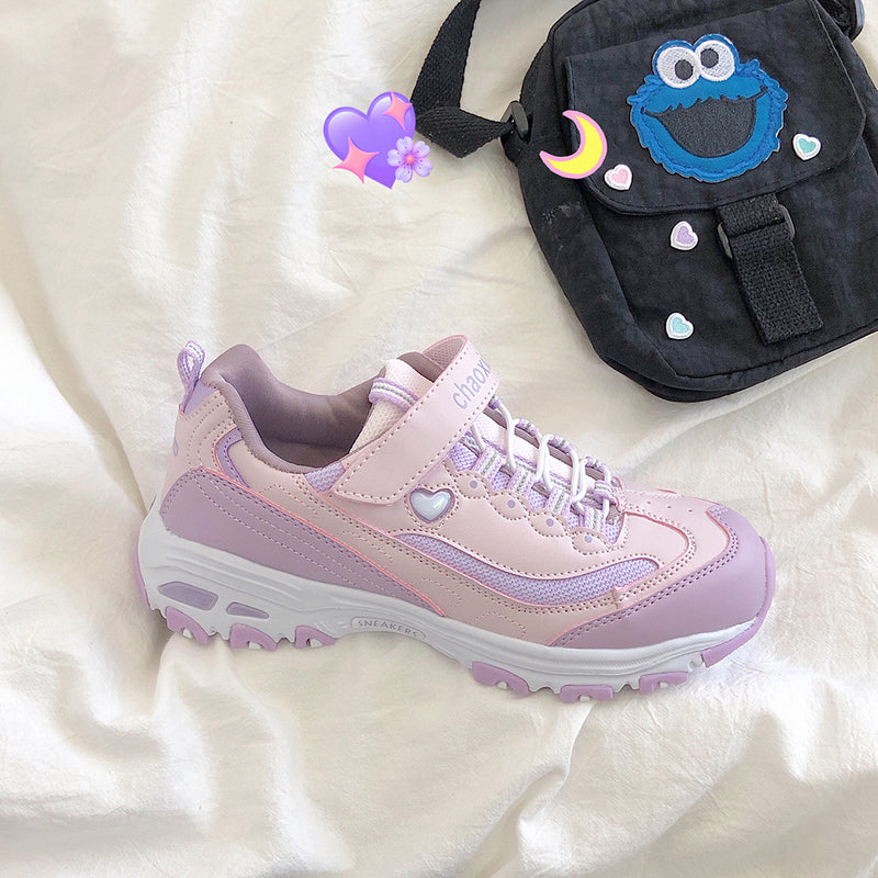 Ulzzang purple shoes PL50462