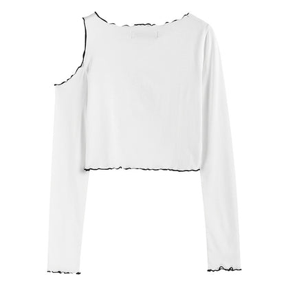 Harajuku Print Off Shoulder Top PL51522