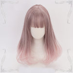 Fantasy pink gradient long hair PL10228