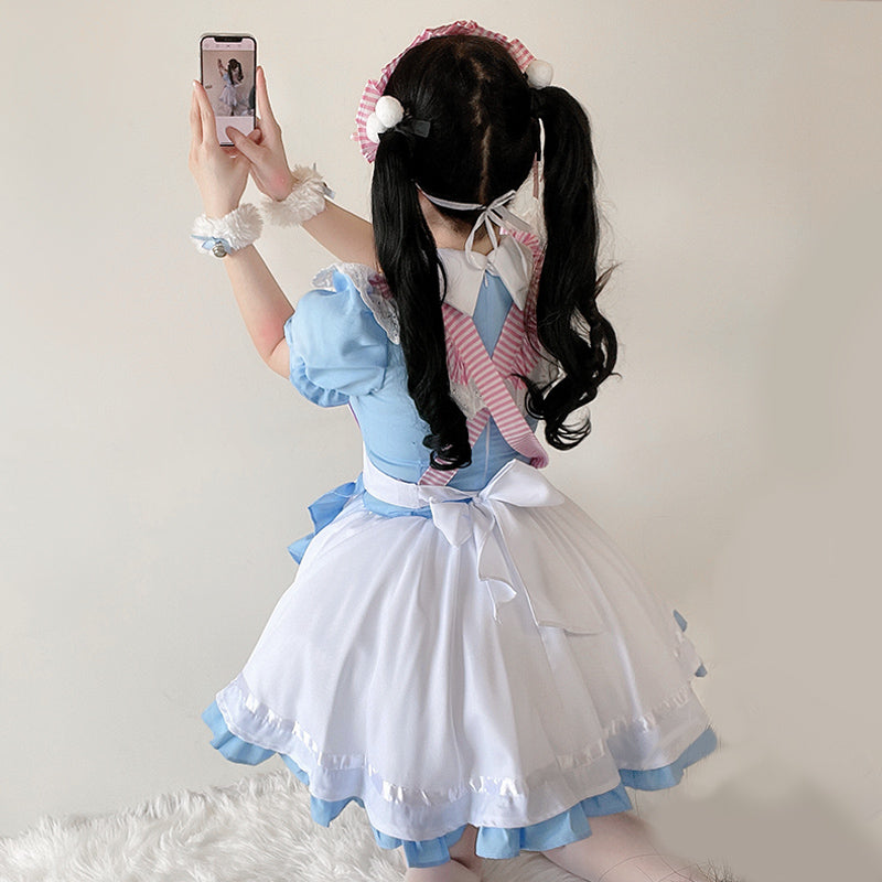 Cute Lolita Maid Costume PL51696