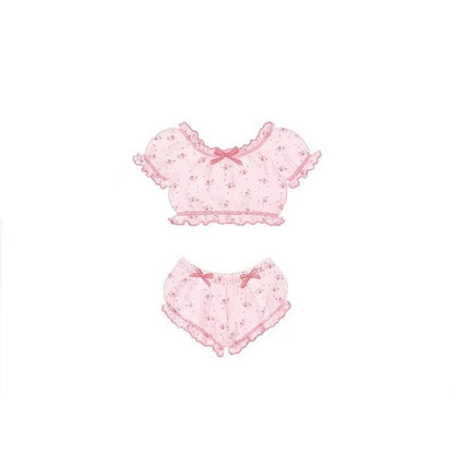 Lovely suit pajamas PL51265