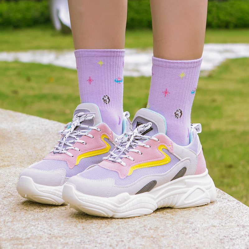 Cute starry sky socks PL50669