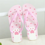 Cute cat's claw slippers PL51621