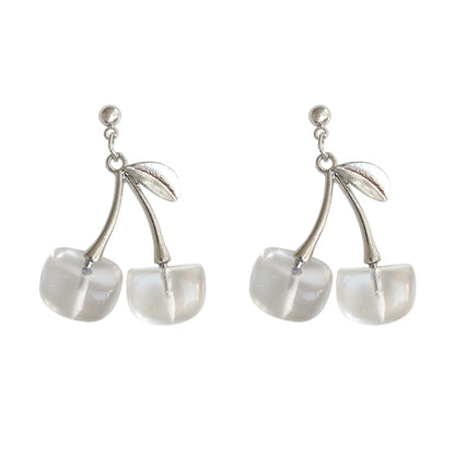 Lolita transparent earrings + necklace PL51940