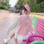 Cute pink angel sweater PL51287