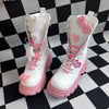 PINK CARTOON MARTIN BOOTS  PL52708