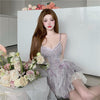 Lace Suspender Dress PL51648