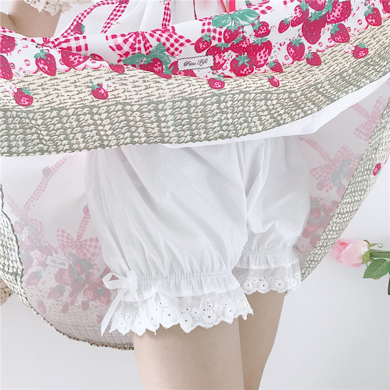 Cute white shorts PL50945