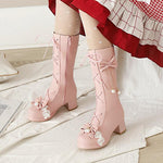 LOLITA bow boots PL51103