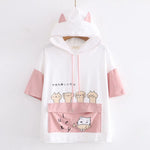 Harajuku cartoon T-shirt PL50354