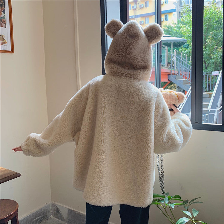 Bear ear coat PL21070