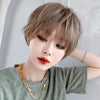 Honey Tea Linen Short Hair Wig  PL52580