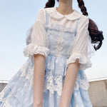 lolita chiffon shirt  PL52593