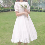 Teenage style doll collar fairy dress PL10298