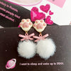 Cute cat claw earrings PL51970