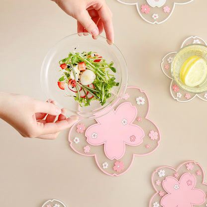 Cherry blossom anti-scalding coaster PL50824