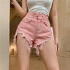 Pink High Waist Shorts  PL52329