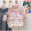 Cute Cow Pendant Backpack PL51295