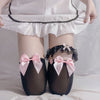 Lace bow socks PL50760