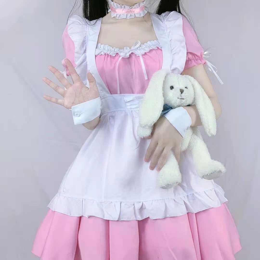 Lolita pink maid outfit PL51005