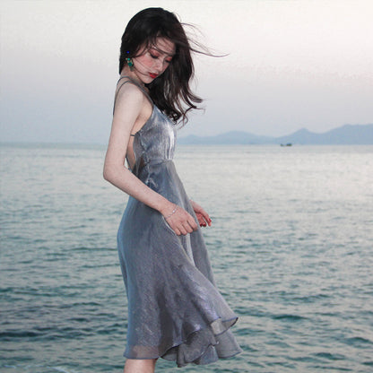 Sexy suspender dress PL51529