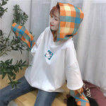 Fake two-piece hoodie PL21027