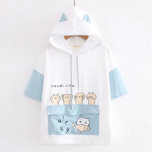 Harajuku cartoon T-shirt PL50354