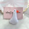 Cute duck brooch PL50047