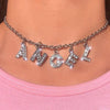 Letter Diamond Necklace PL51507