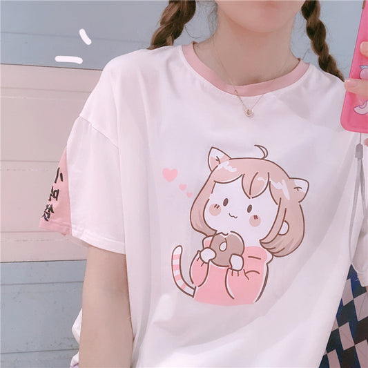 Cute cartoon T-shirt PL50593