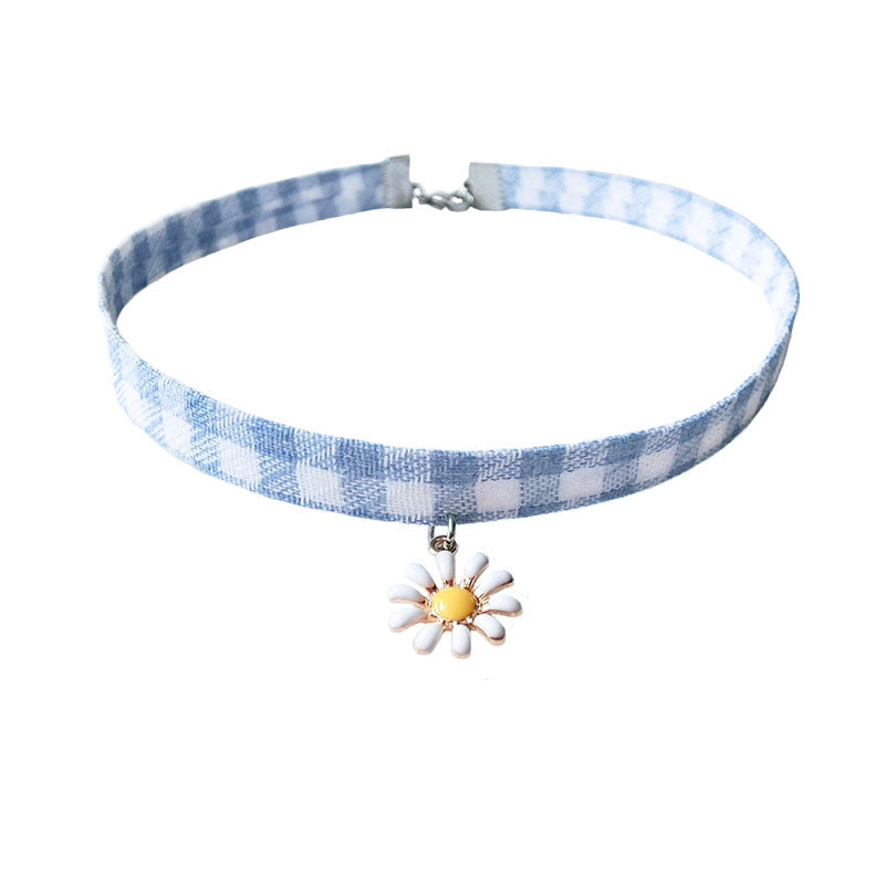 Plaid Daisy Collar PL50528