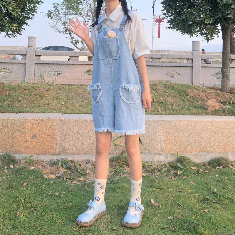 Ulzzang denim pants PL50486