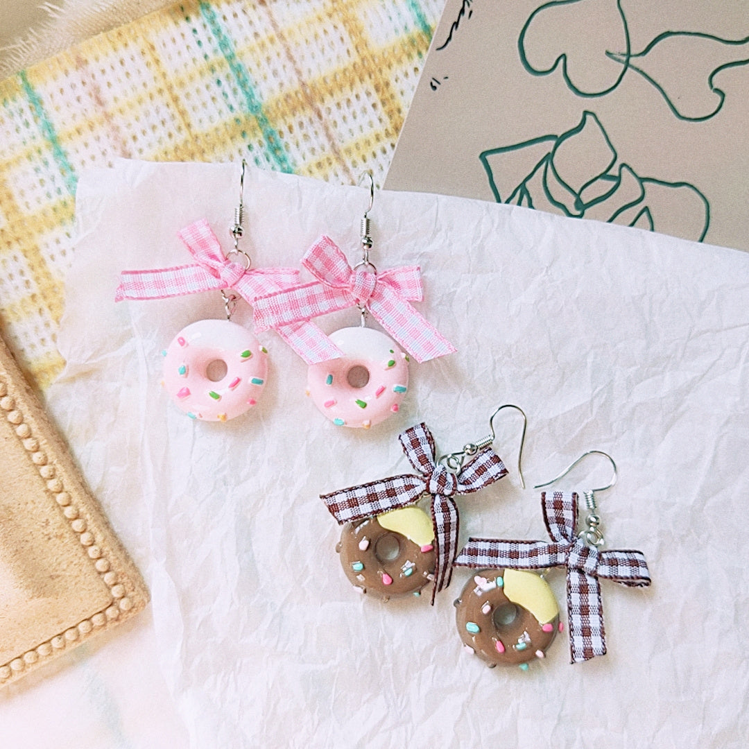 Cake Donut Earrings PL50968