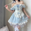 Lolita blue maid outfit  PL52357