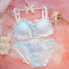 Cute Plaid Underwear Set PL51755