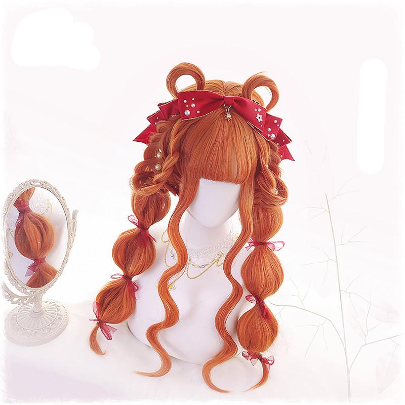 Lolita Orange Wig PL20263