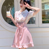 Pastel pink girl suit  PL51854