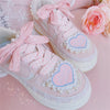 Pink Heart Sneakers  PL52717