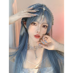 Lolita Melange Long Straight Wig PL52026