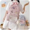 Lovely large-capacity school bag PL51116