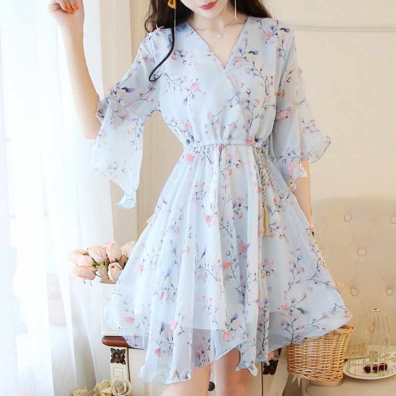 Sweet floral dress PL51185