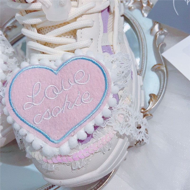 Lovely love sneakers PL51947