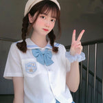 Cute JK short sleeve shirt PL51354