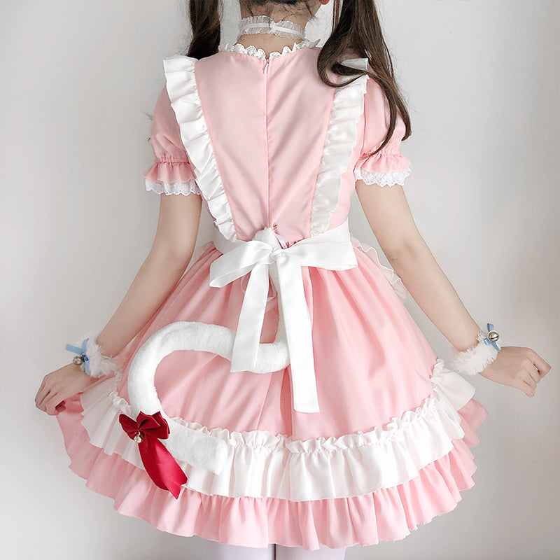 Pink Lolita Maid Uniform PL51040