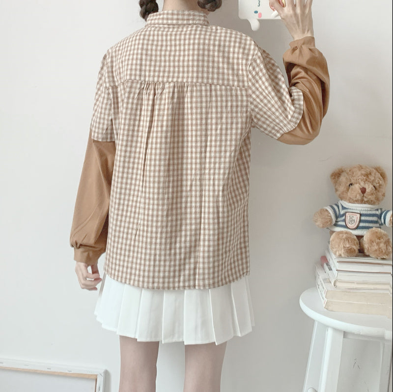 Cute embroidered shirt PL51270