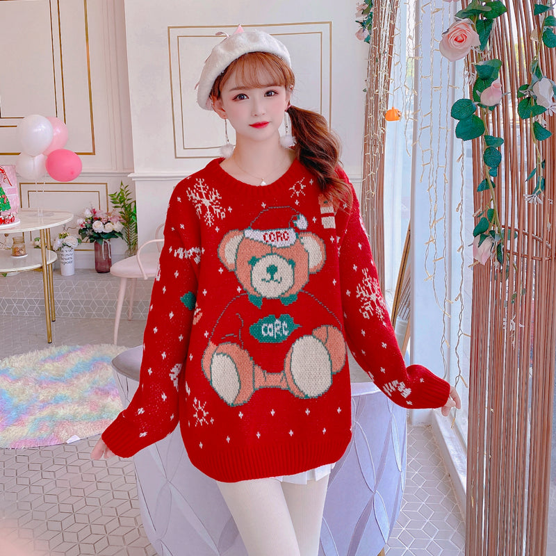 christmas cartoon sweater PL52511