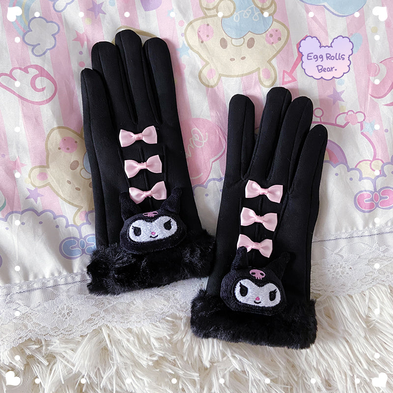 Cute Cartoon Warm Gloves PL52377