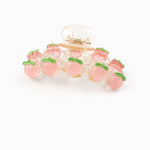 cute peach hairpin  PL52299