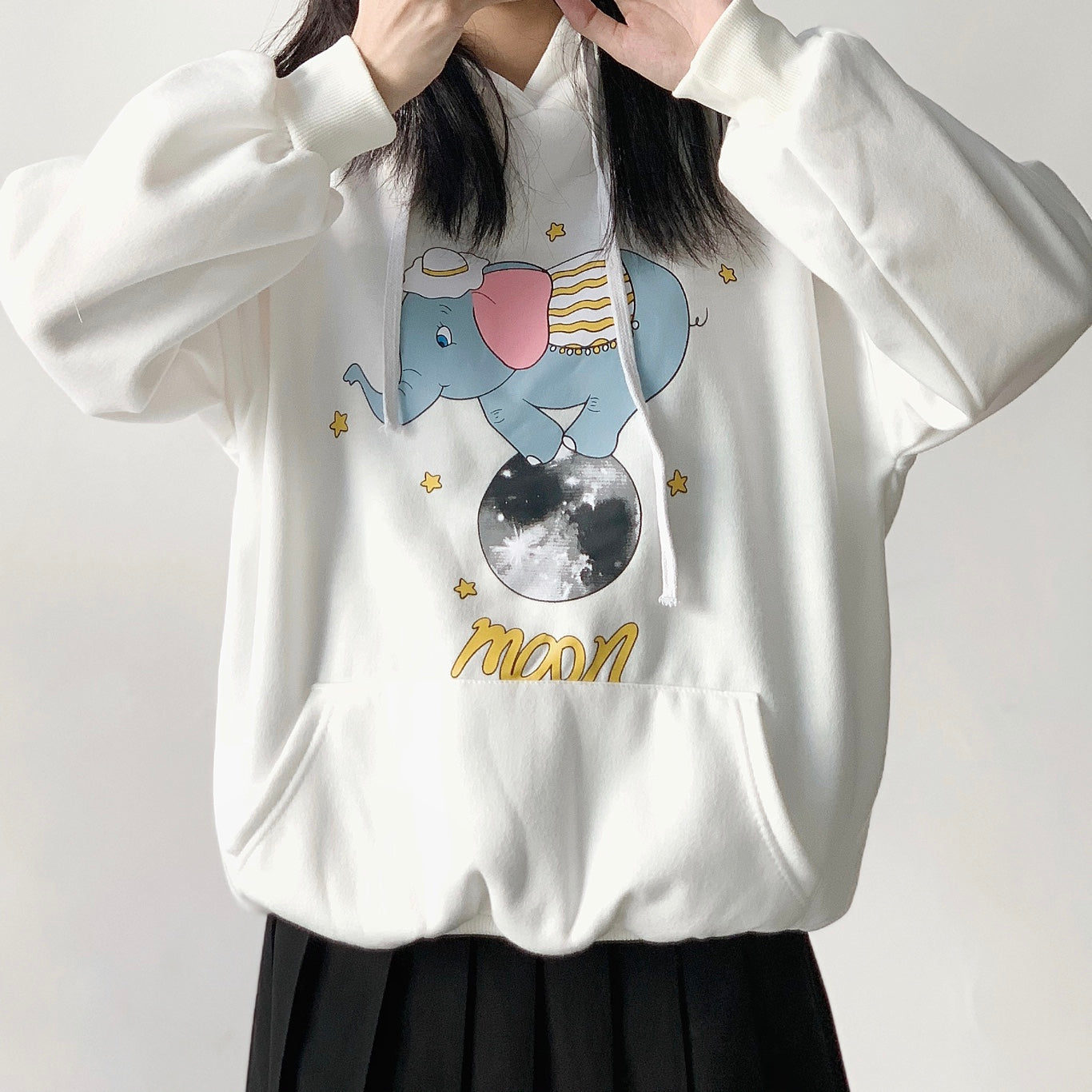 Pastelloves Elephant Print Sweatshirt PL21100