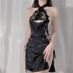 White lace cheongsam PL51274